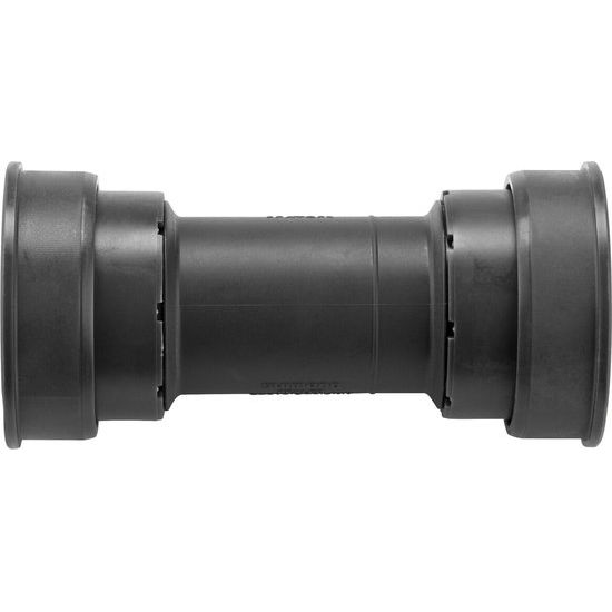 Shimano Sm-Bb71-41B trapas set in zwart, press fit bracket voor 86,5 mm fietsen, geschikt voor race- en mountainbikes.