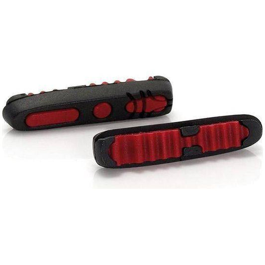 Xlc Remrubber Bs-X04 Race 55Mm Zwart/Rood Set A 4 Stuks - Le Coq Wielerartikelen