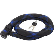Abus Ivera Steel-O-Flex 7200/110 fietsslot met 110 cm dik staal en meswebbing hoes, flexibel en stevig voor fietsbeveiliging
