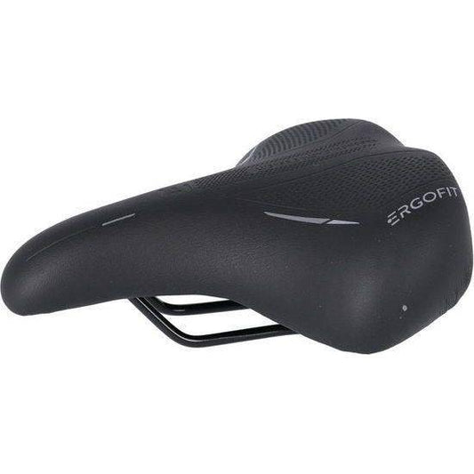 Xlc Zadel Viale El City Sa-V04 Unisex - Zwart - Le Coq Wielerartikelen