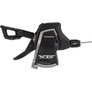 Shimano SLX SL-M7000 3-speed Rapidfire Plus shifters, linkers voor snelle schakeling, geschikt voor mountainbikes.