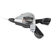 Shimano Alfine SL-S503 8-speed Rapidfire shifters rechts in zilver, voor betrouwbare fietsversnellingen.