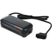 Shimano Steps EC-E6002 acculader zonder netsnoer, elektrisch oplaadstation voor e-bike accu, zwart en compact ontwerp