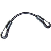 Steco Baby-Mee Binder 42 cm elastiek met 2 haken, zwart, drageraccessoire voor baby- of kinderwagens.