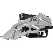 Shimano Acera FD-M3000 voorderailleur 3x9 snelheden, zwart/zilver, top swing dual pull voor mountainbike of racefiets