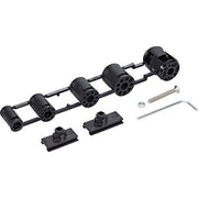 Zwart SKS Shockblade II 29" PVC voorspatbord met flexibele bescherming voor mountainbikes
