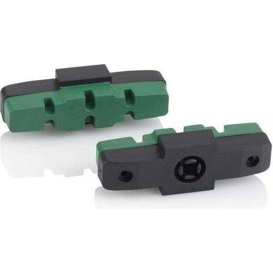 Xlc Remrubber Magura Hs11/Hs33 Bs-X42 50Mm Zwart/Groen Set A 4 Stuks - Le Coq Wielerartikelen