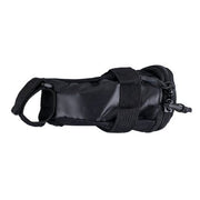 Schwalbe zadeltas met binnenband SV17 en twee bandenlichters, geschikt voor fietsreparatie en transport.