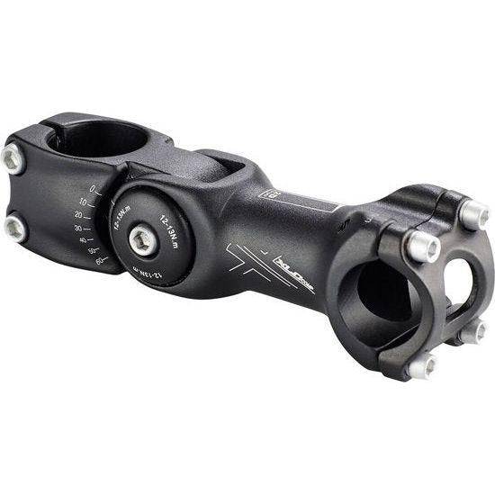 Zwart XLC Stuurpen Comp St-T14Ahead Alm, verstelbaar, 110 mm lengte, 25,4 mm diameter, geschikt voor 11/8 inch stuur.