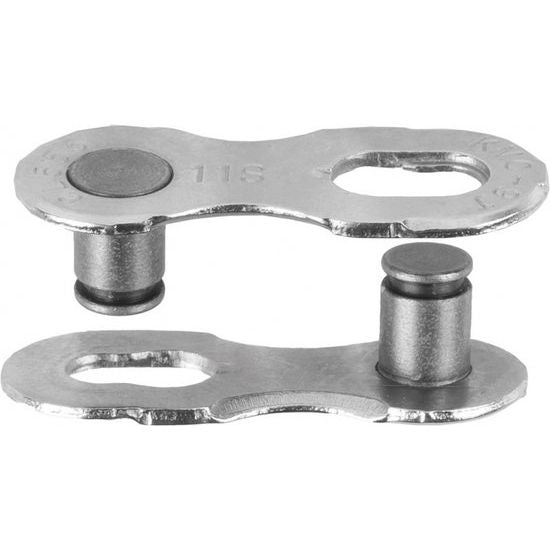 KMC NR EPT 11-speed kettingschakels met missing link, 5,5 mm, niet-herbruikbaar, 2 stuks, voor fietsreparatie en onderhoud