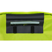 Basil Keep DRY en Clean horizontale regenhoes voor fietstas, neon geel, waterdicht en waterafstotend, voor fietsen en accessoires