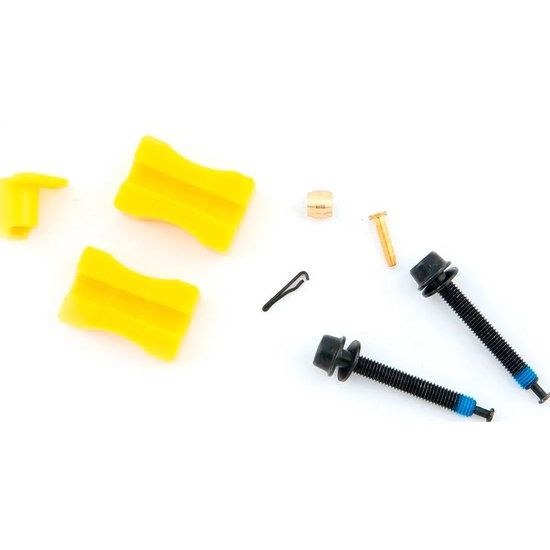 Shimano MT200 hydraulische schijfremset voor MTB, zwart, flat mount, zonder remschijf, zichtbaar met remhendels en calipers