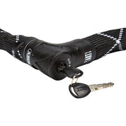 Abus Iven Chain 8210 kettingslot van 140 cm met 8 mm ketting, stevig en geschikt voor beveiliging van fietsen