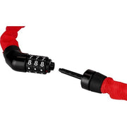 Abus Steel-O-Chain 4804C kettingslot met 75 cm lengte en 4 mm ketting, met cijferslot voor extra beveiliging