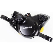 Shimano Br-Mt200 hydraulische remklauw zonder leiding, zwart, voor mountainbike, zichtbaar met remblokken en montagepunten