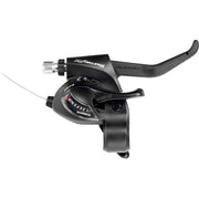 Shimano Tourney ST-TX800 rechts shifter voor 8-speed met geïntegreerde 2-vinger remhendel, geschikt voor fietsen