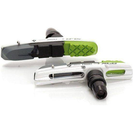 Xlc Remschoen Bs-V06 V-Brake 72Mm Groen/Zwart/Grijs Set A 4 Stuks - Le Coq Wielerartikelen