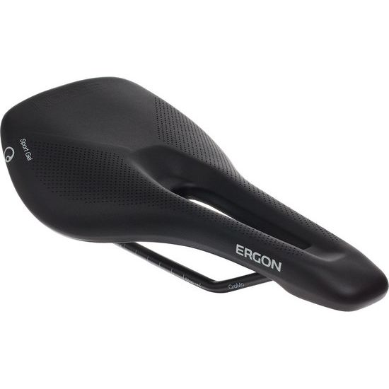 Ergon SR Sport Gel dameszadel voor racefiets en MTB, met gelvulling en comfort inlays voor extra ondersteuning