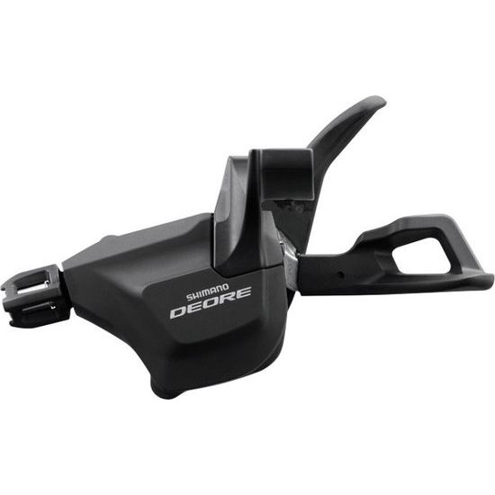 Shimano Deore SL-M6000 10-speed rechts shifters met I-Spec II in zwart voor mountainbikes en racefietsen.