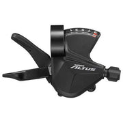 Shimano Altus SL-M2010 9-speed rechts shifter met zwart ontwerp en optisch schakelscherm voor mountainbike of racefiets