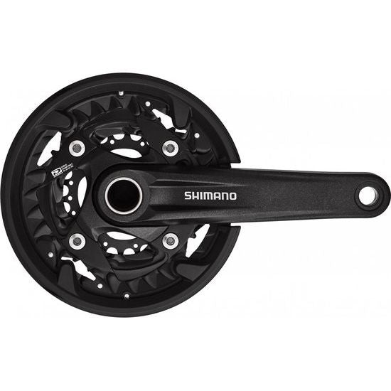 Shimano FC-MT500 Crankstel 3X10 175 mm Hollowtech II Zwart