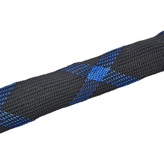 Abus Ivera Steel-O-Flex 7200/110 fietsslot met 110 cm pantserkabel en meswebbing hoes, stevige beveiliging voor fiets