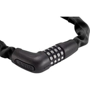 Abus Steel-O-Chain 5805C kettingslot van 110 cm met cijfercode, stevig fietsslot met ketting en cijferslot.