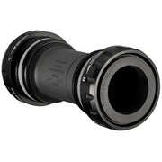 Shimano Ultegra BB-R60 trapasadapter BSA 68 mm, zichtbaar in close-up met zwarte afwerking en bevestigingspunten.