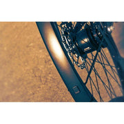 SKS Edge Al spatbordenset voor 28-inch fietsen, matzwart aluminium spatborden met bevestigingsonderdelen.