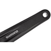 Shimano FC-MT500 MTB crankset 3x10, 175 mm Hollowtech II, zwart, zichtbaar met kettingblad en crankarmen