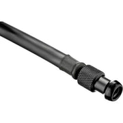 Zwarte SKS Airflex Racer minipomp van 196 mm voor fietsbanden, handpomp met compacte en praktische ontwerp.