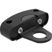 Polisport Guppy Mini+ Ahead Adapter in zwart voor fietsstoeltjes bevestigingsset, zichtbaar op de fiets.