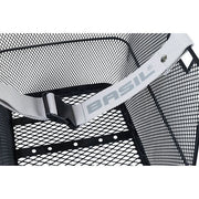 Basil Class afneembare reflecterende band in grijs, geschikt als accessoire voor fietsen voor extra zichtbaarheid.