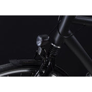 Spanninga Kendo Xe koplamp voor e-bike, 30 Lux, geschikt voor 6-36V elektrische fietsen, helder wit licht, gemakkelijk te bevestigen