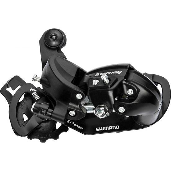 Shimano Tourney RD-TY300 Achterderailleur Directe Montage D-Type Zwart