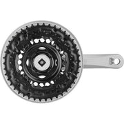 Shimano trekking crankstel FC-TY501 6/7/8 snelheden, 170 mm met kettingscherm, geschikt voor mountainbikes en trekkingfietsen