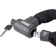 Axa Procarat+ kettingslot van 105 cm met Ø10,5 mm ketting en neopreen hoes voor extra bescherming.