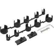 Zwart SKS Shockblade II voorspatbord voor 26/27,5 inch fietsen, gemaakt van PVC, geschikt voor vochtige omstandigheden