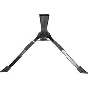 Zwarte Ursus Hopper 26" middenstandaard met 2-poot ontwerp en 275 mm lengte, geschikt voor fietsen.