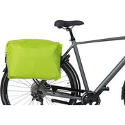 Basil Keep DRY en Clean horizontale regenhoes voor fiets, neon geel, waterdicht en geschikt voor fietstassen en accessoires