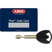 Abus Bordo Alarm 6000Ka vouwslot, 90 cm zwart met Xplus alarm, beveiligingsslot voor fietsen en scooters