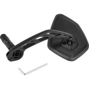 Zwarte Busch & Müller Cycle Star E fietsspiegels voor E-bike stuur, 14.5-18.5mm diameter, zichtbaar in de afbeelding