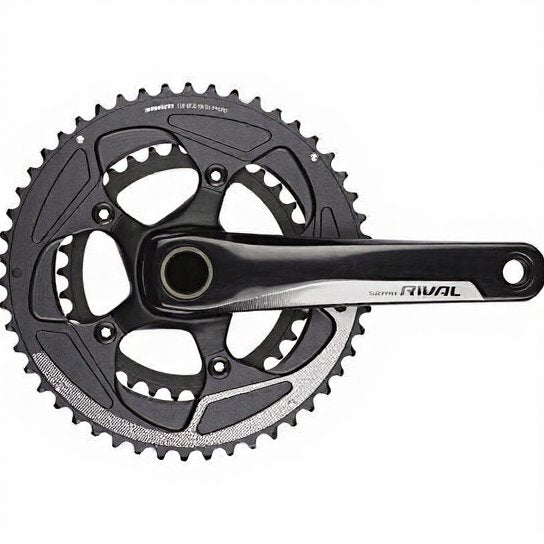 Sram Rival22 Gxp racefiets crankstel in aluminium met 34/50 tanden voor snelle ritten en optimale prestaties