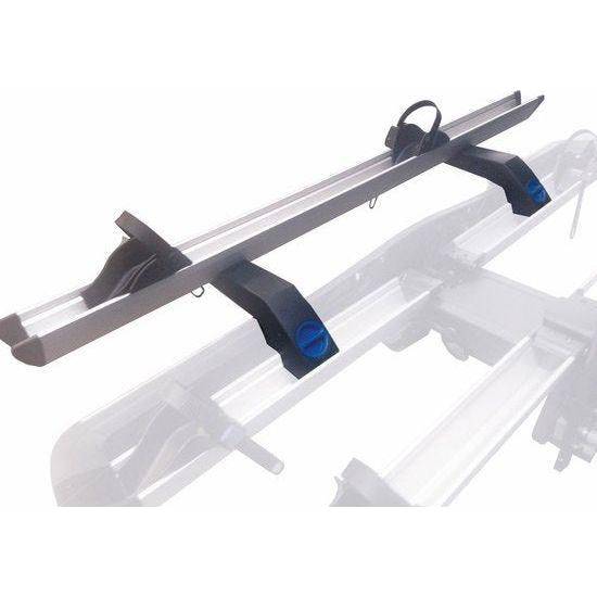 XLC VC-X26 Azura/Xtra/2.0 fietsframe adapter in grijs, geschikt voor uitbreidingset en fietsaccessoires.