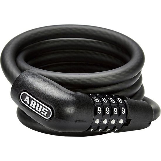 Abus Kabelschloss Code Tresor 6512C/180 Schwarz Scmu