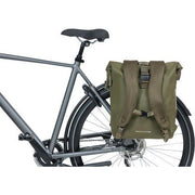 Basil Soho Nordlicht fietsrugzak van 17 liter waterdicht met reflecterende details en verstelbare schouderbanden, geschikt voor fietsers