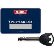 Abus 6950M R Xplus ringslot voor fiets, ART 2 keurmerk, zwart metalen fietsslot met sleutels, zichtbaar in de afbeelding