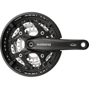 Shimano FC-T521 trekking crankstel 175 mm, 3x10 versnellingen, zwart, Octalink, geschikt voor mountainbikes en trekkingfietsen