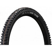 Schwalbe Big Betty 27.5" MTB buitenband met zwart vouwband, ADDIX Soft compound en Super Gravity constructie.
