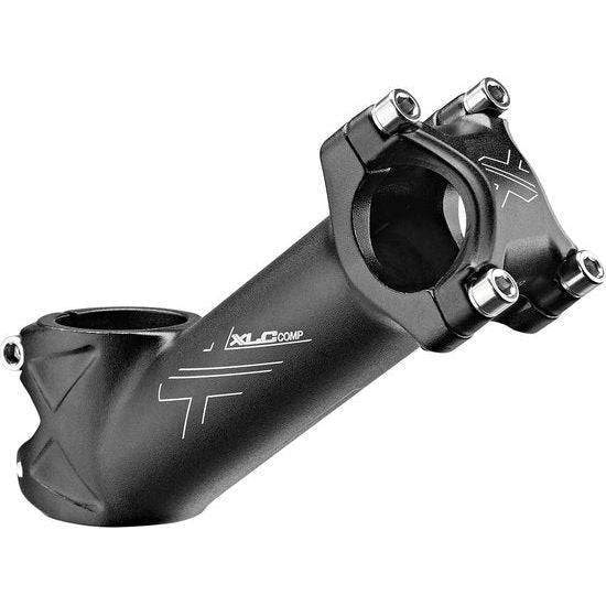 Zwarte XLC stuurpen Comp St-M15Ahead van aluminium, 11/8" Ø 25.4 mm, 35° hoek, geschikt voor fietssturen